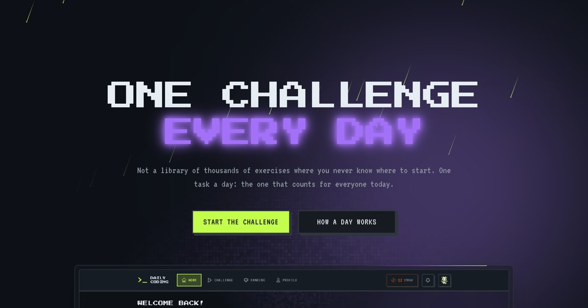 I got hooked on Advent of Code and wanted it all year, so I built a site that gives everyone the sam